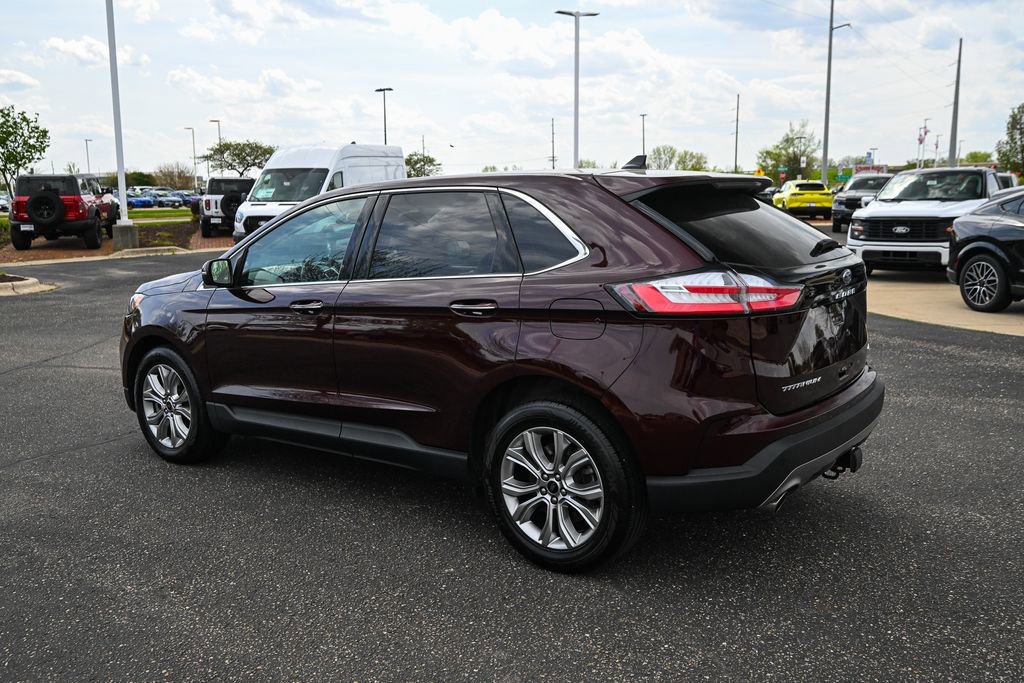 Certified 2024 Ford Edge Titanium w/ Class II Trailer Tow Package AWD/4WD image 7