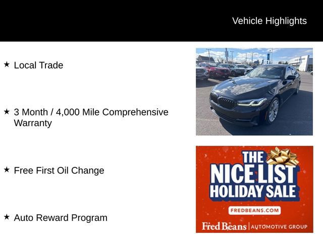 Used 2021 BMW 530i xDrive w/ Convenience Package image 9