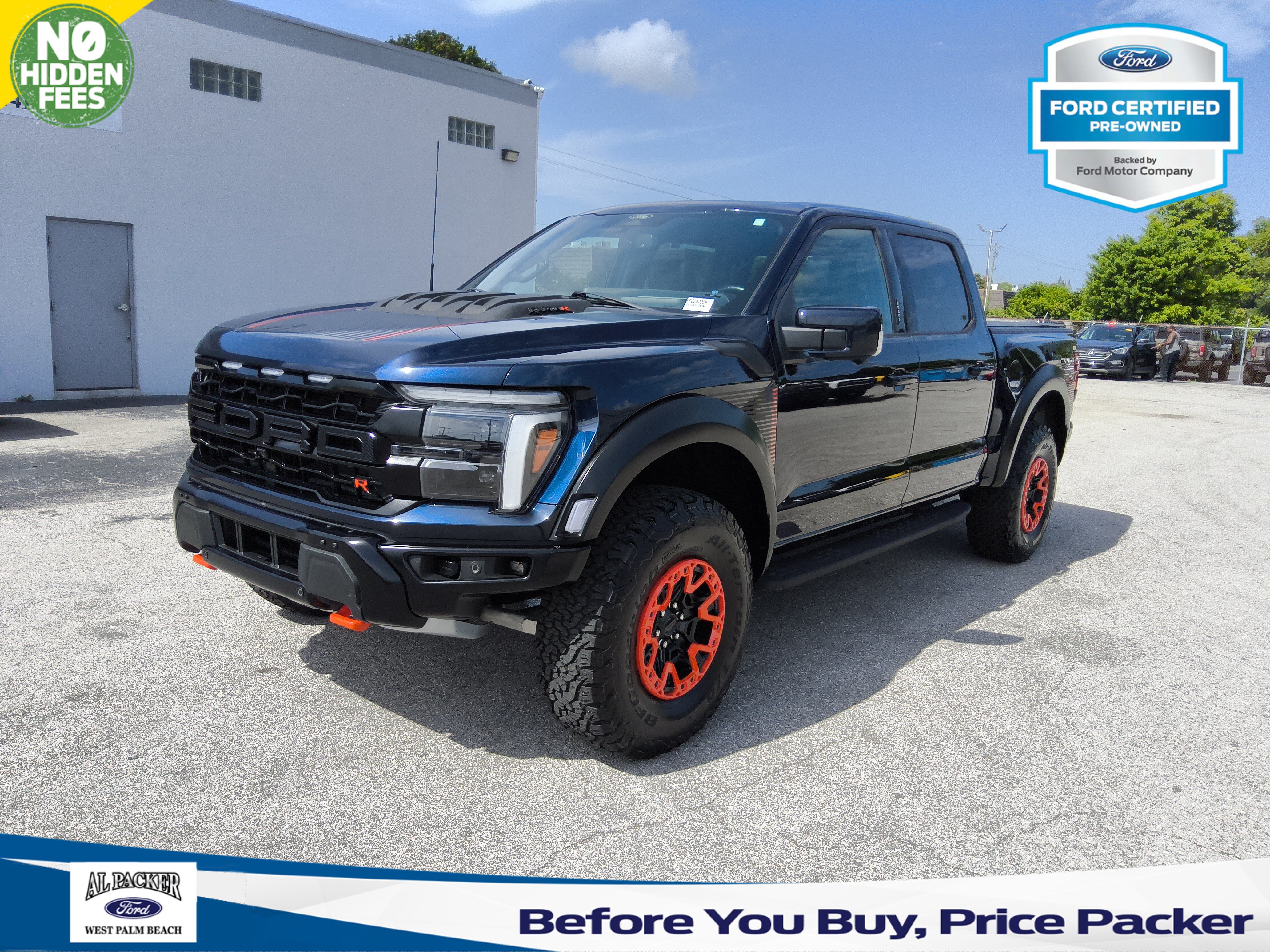Certified 2024 Ford F150 Raptor w/ Equipment Group 803A Raptor R AWD/4WD image 1
