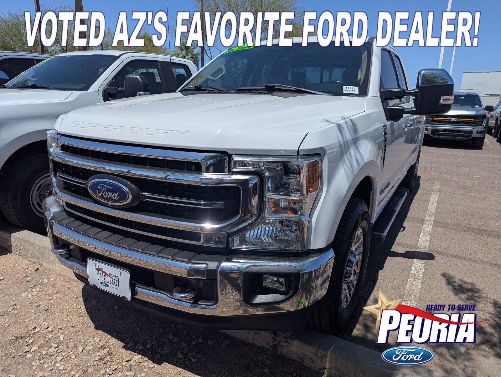 Certified 2021 Ford F250 Lariat w/ Chrome Package RWD image 1