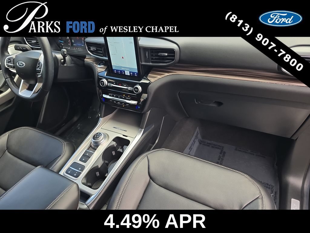 Certified 2023 Ford Explorer Limited w/ Limited Technology Package RWD image 11