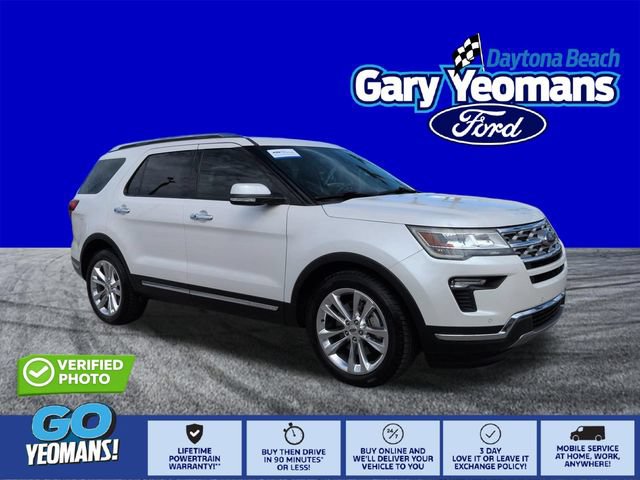Certified 2019 Ford Explorer Limited w/ Ford Safe & Smart Package