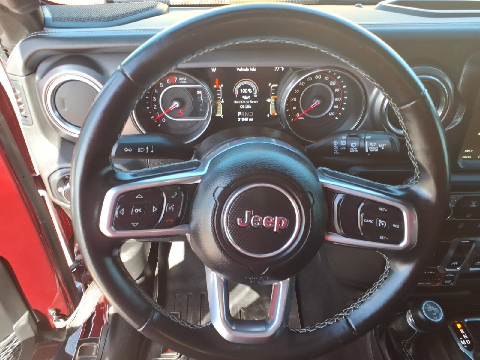 Used 2021 Jeep Wrangler Rubicon AWD/4WD image 25