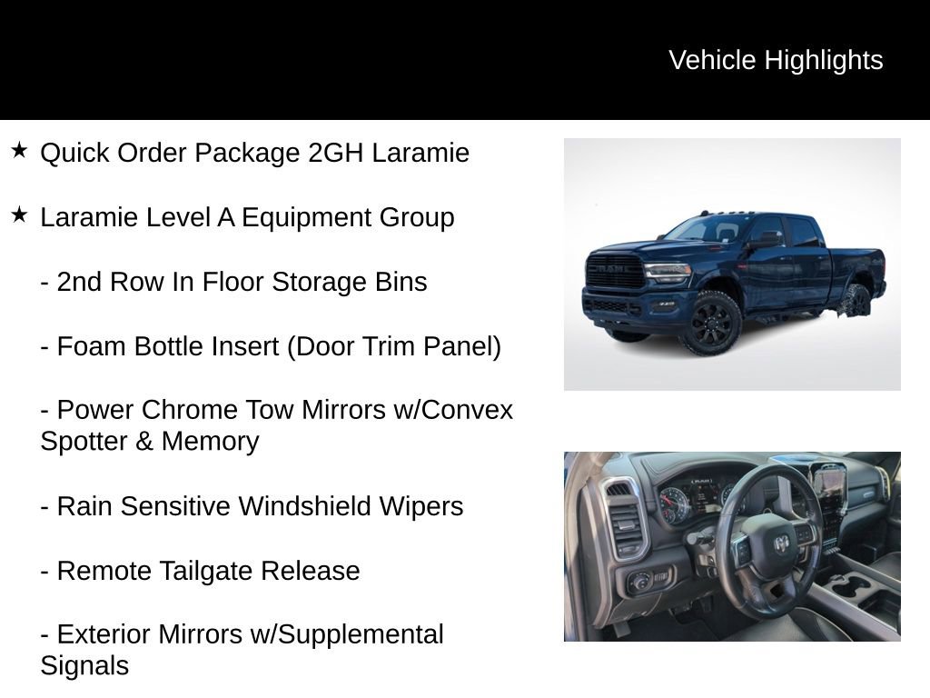 Used 2022 RAM 2500 Laramie w/ Night Edition image 6