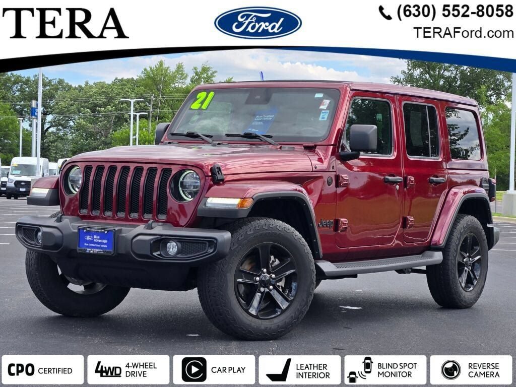 Used 2021 Jeep Wrangler Unlimited Sahara
