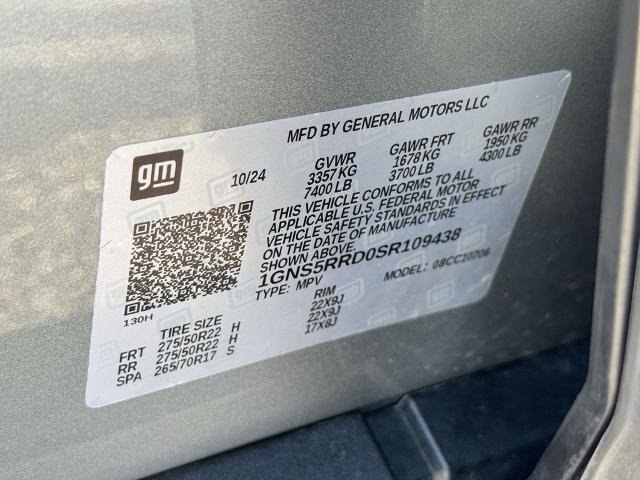 Used 2025 Chevrolet Tahoe RST RWD image 12