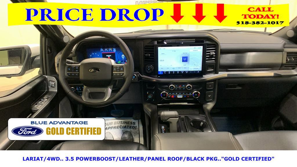 Certified 2025 Ford F150 Lariat w/ Equipment Group 502A High image 32