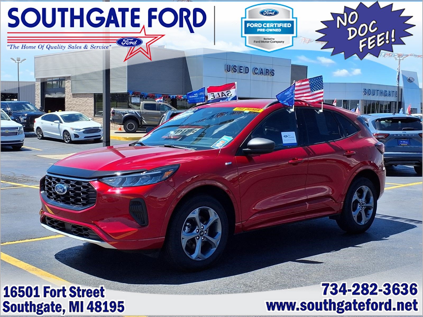 Certified 2024 Ford Escape ST-Line w/ Tech Pack #1