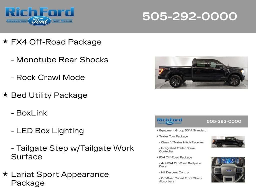 Certified 2023 Ford F150 Lariat AWD/4WD image 26