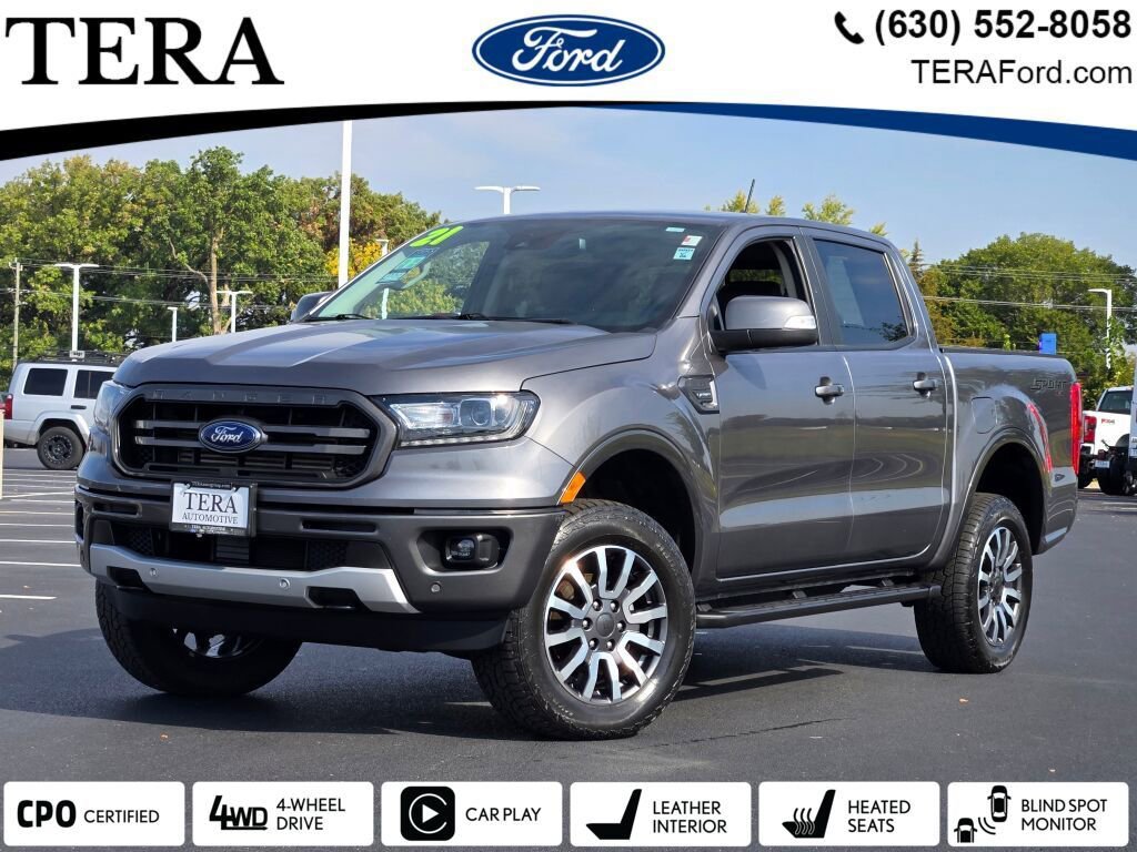 Certified 2021 Ford Ranger Lariat w/ Equipment Group 501A High image 1