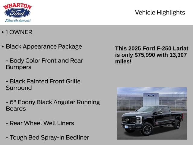 Certified 2025 Ford F250 Lariat w/ Lariat Ultimate Package image 6