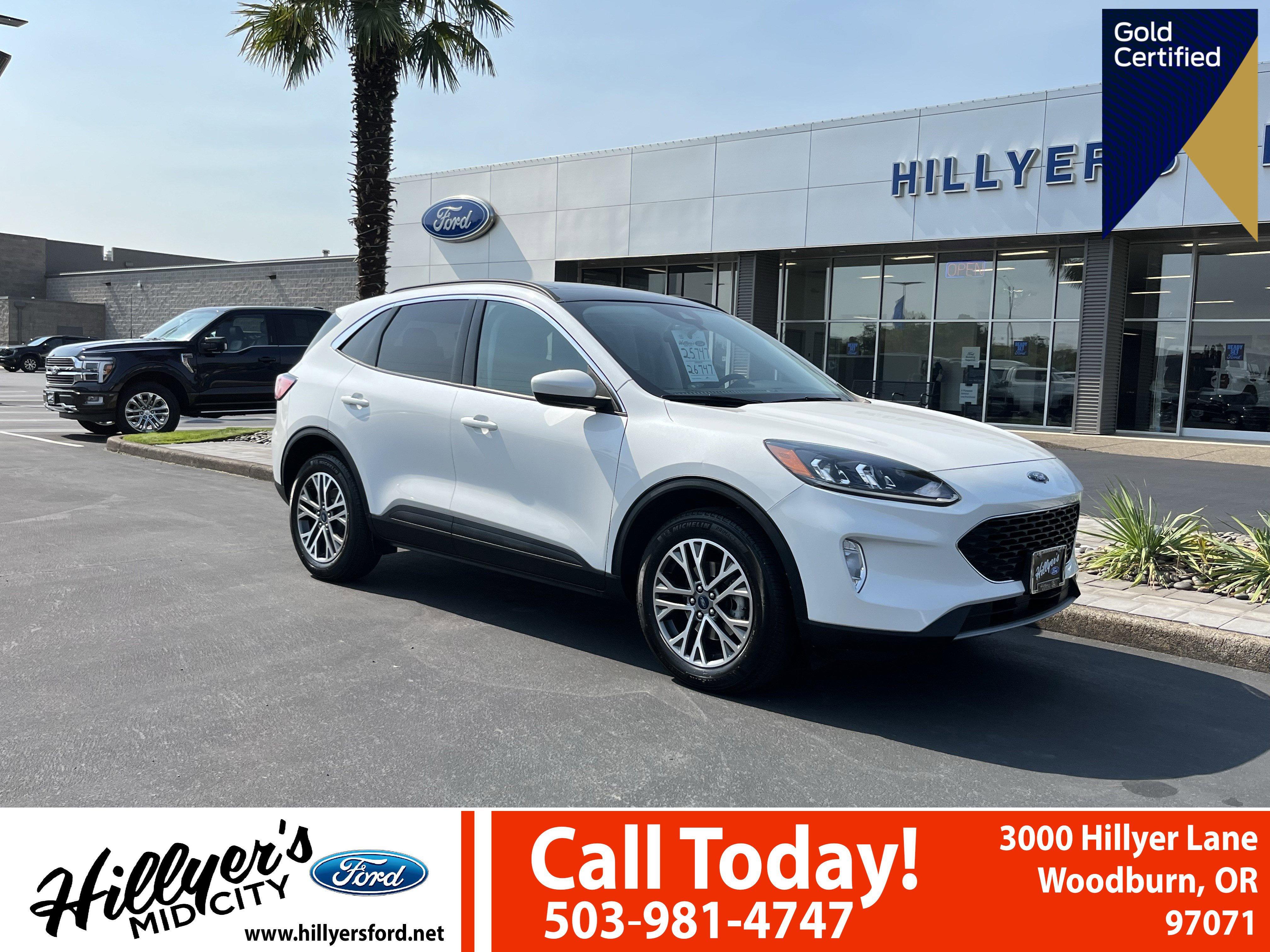 Certified 2022 Ford Escape SEL w/ Technology Package