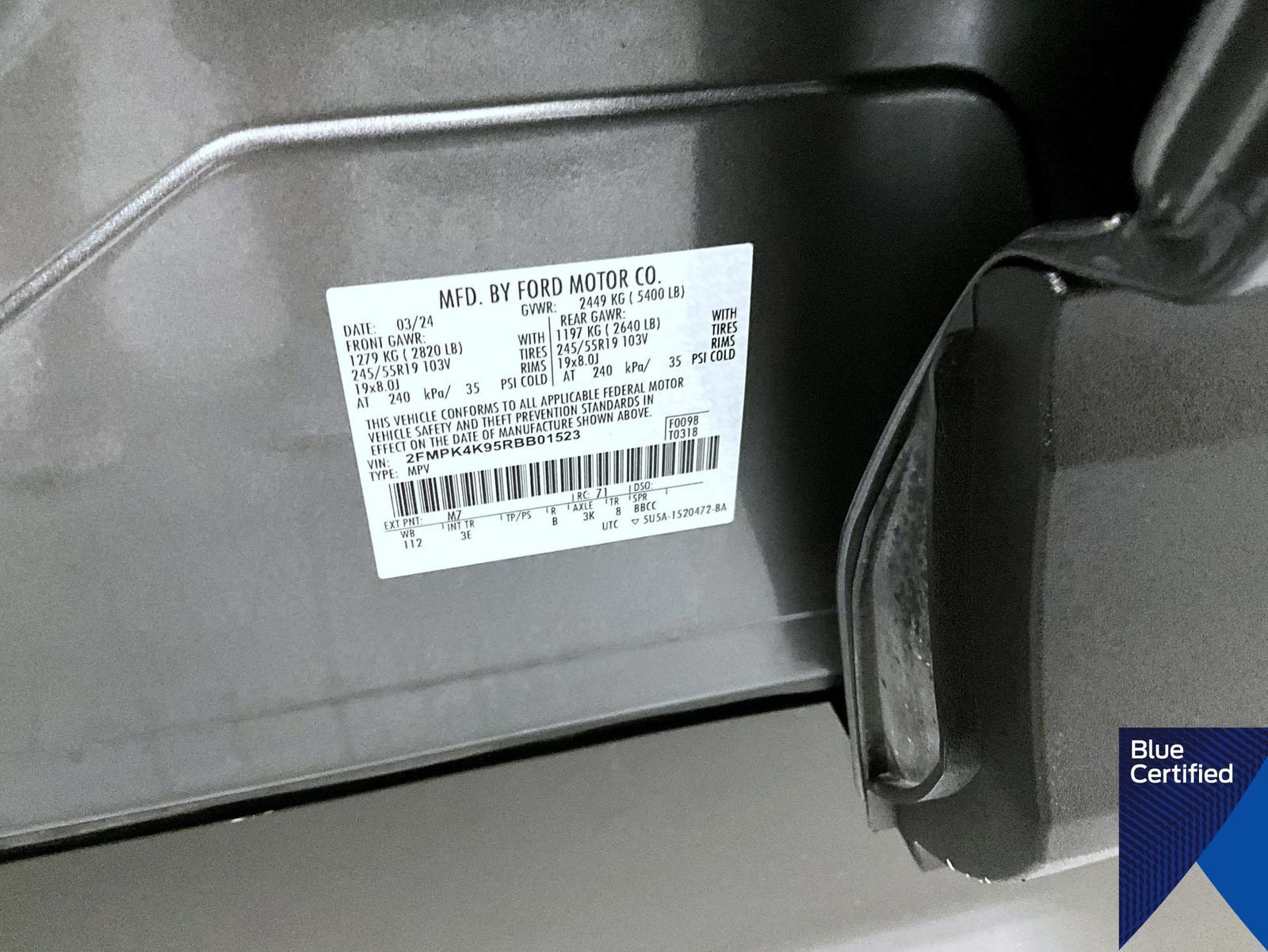 Certified 2024 Ford Edge Titanium image 25