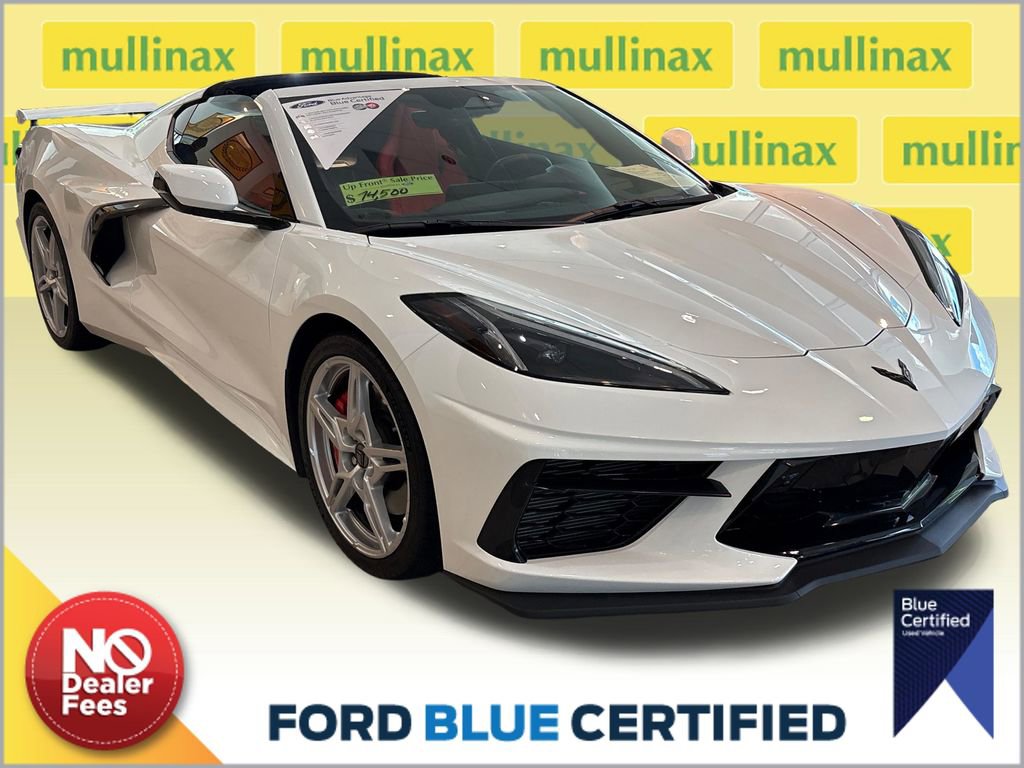 Used 2025 Chevrolet Corvette Stingray Preferred Cpe w/ Z51 Performance Package RWD image 1