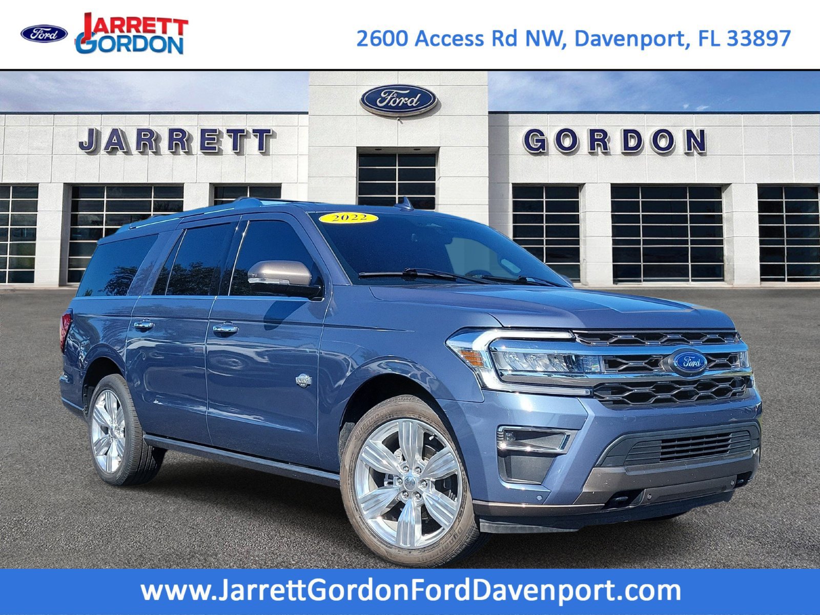 Certified 2022 Ford Expedition Max King Ranch