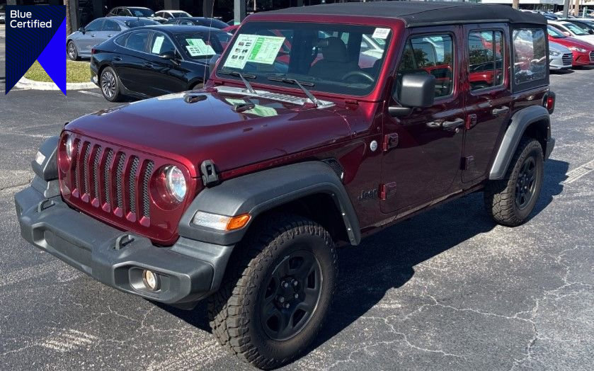 Used 2021 Jeep Wrangler Unlimited Sport image 1