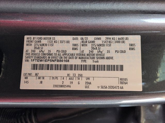Certified 2022 Ford F150 XL w/ STX Black Appearance Package AWD/4WD image 36