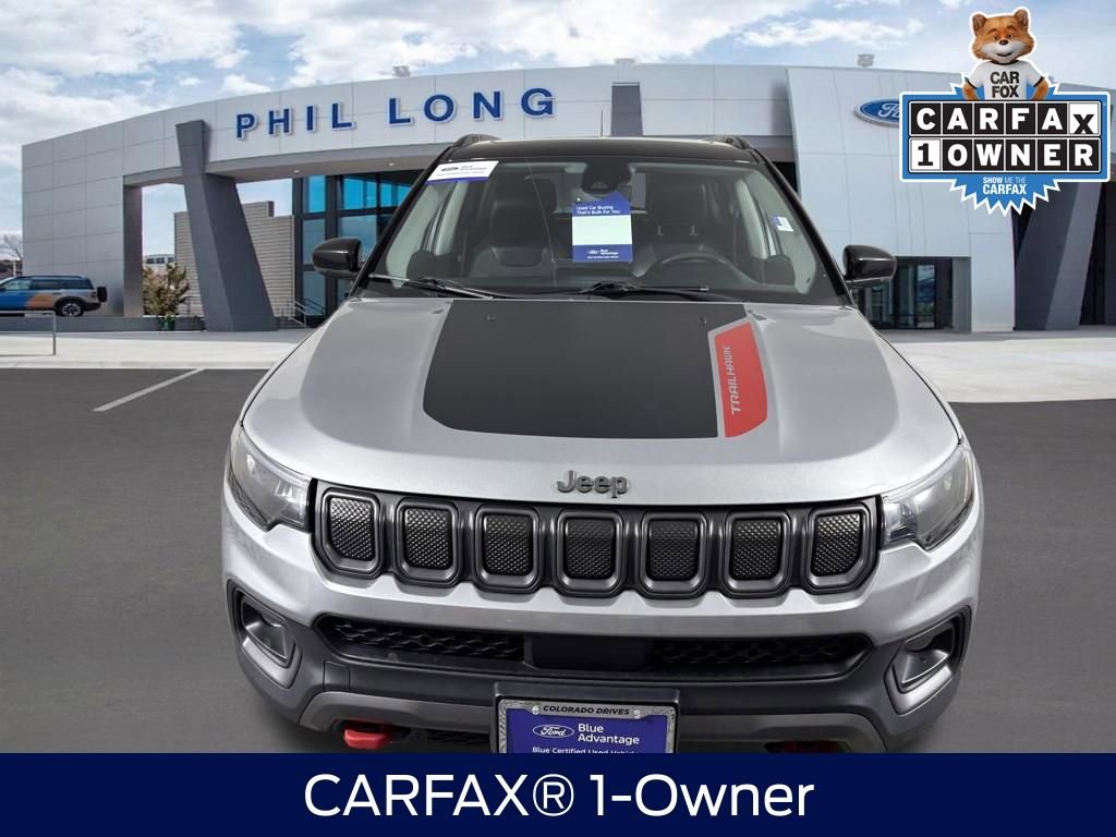Used 2022 Jeep Compass Trailhawk w/ Sun and Sound Group AWD/4WD image 2