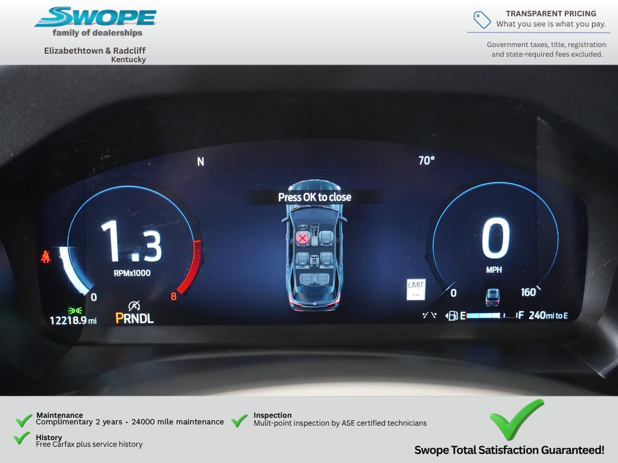 Certified 2025 Ford Explorer Active w/ Active Comfort Package AWD/4WD image 18
