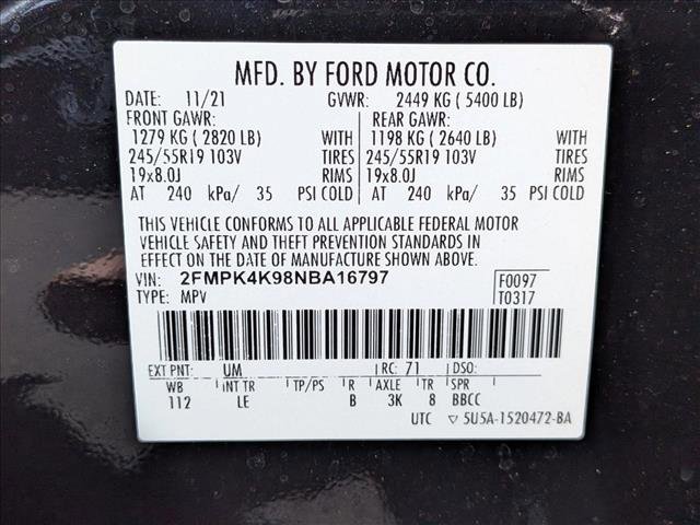 Certified 2022 Ford Edge Titanium AWD/4WD image 22