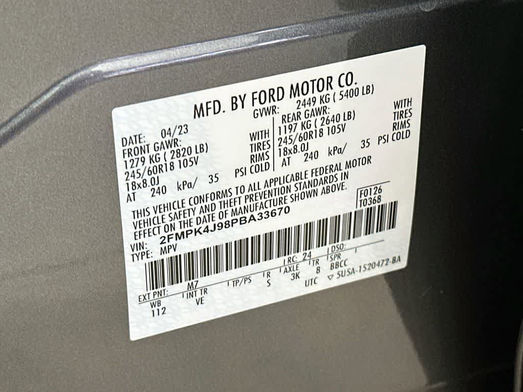 Certified 2023 Ford Edge SEL w/ Convenience Package AWD/4WD image 21