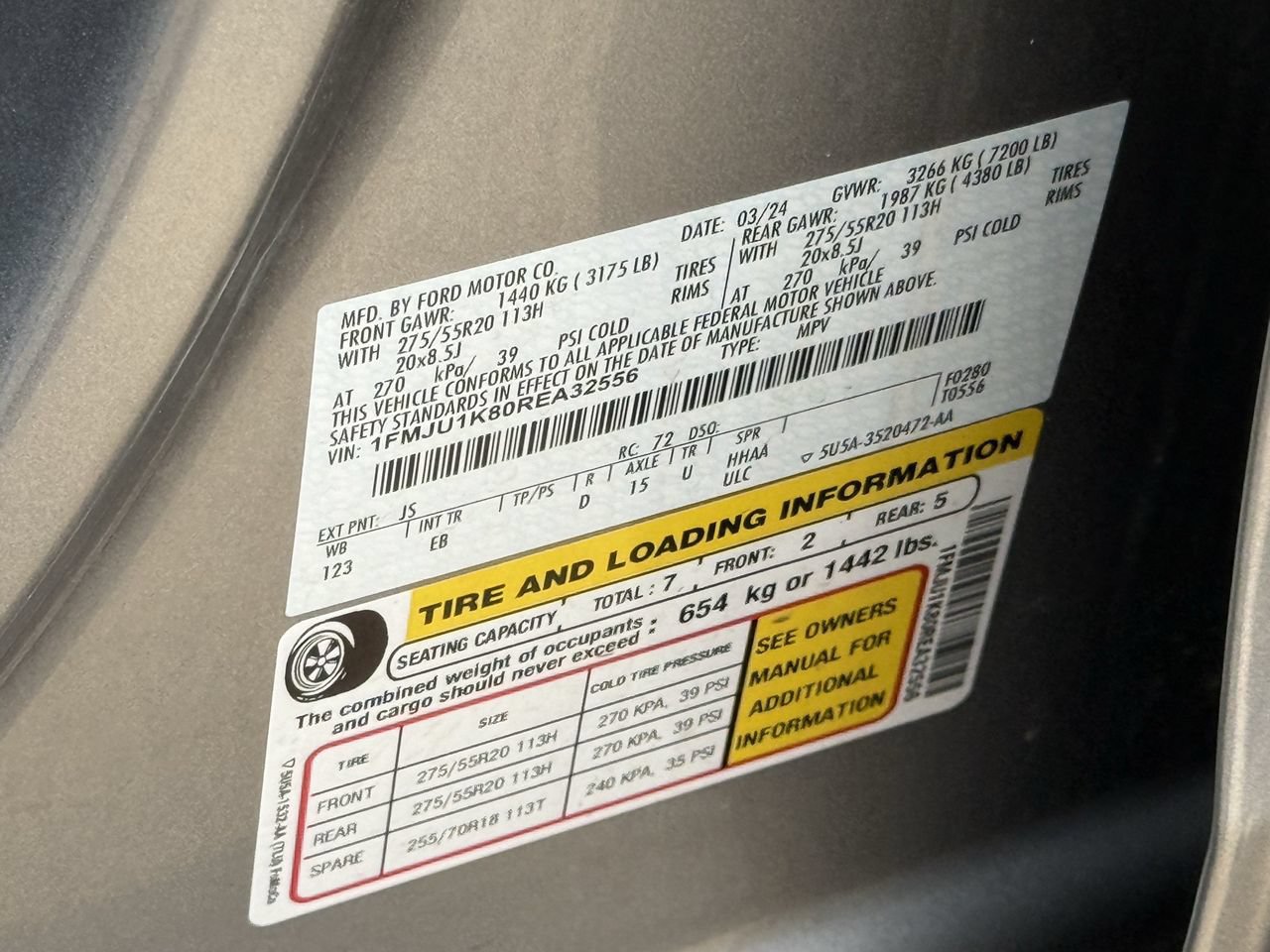 Certified 2024 Ford Expedition Limited RWD image 32