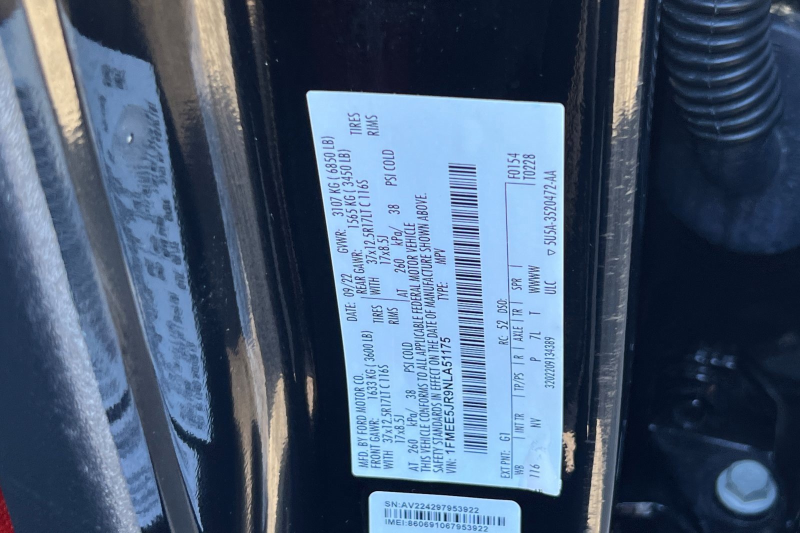 Certified 2022 Ford Bronco Raptor image 29