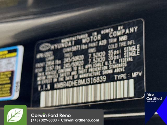 Used 2021 Hyundai Palisade SEL w/ Premium Package image 38