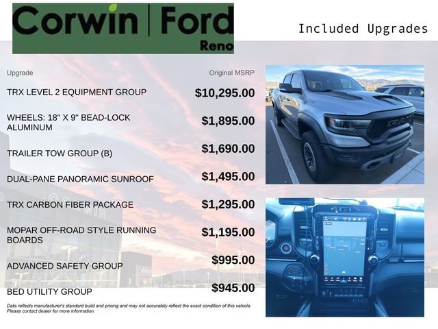 Used 2022 RAM 1500 TRX w/ TRX Level 2 Equipment Group image 8