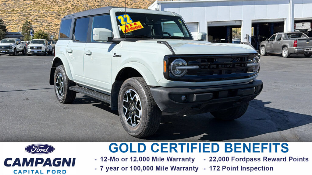 Certified 2022 Ford Bronco Outer Banks