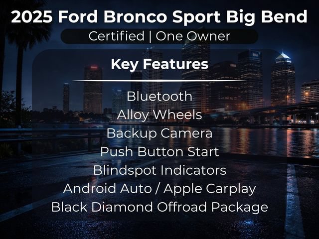 Certified 2025 Ford Bronco Sport Big Bend AWD/4WD image 14