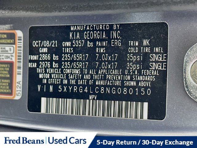 Used 2022 Kia Sorento LX FWD image 36