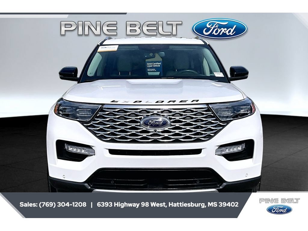 Certified 2022 Ford Explorer Platinum w/ Equipment Group 601A AWD/4WD image 3