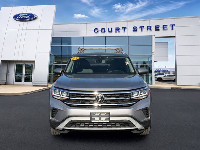Used 2021 Volkswagen Atlas SEL Premium AWD/4WD image 2