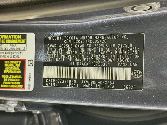 Used 2026 Toyota Camry XSE w/ Premium Plus Package FWD image 23