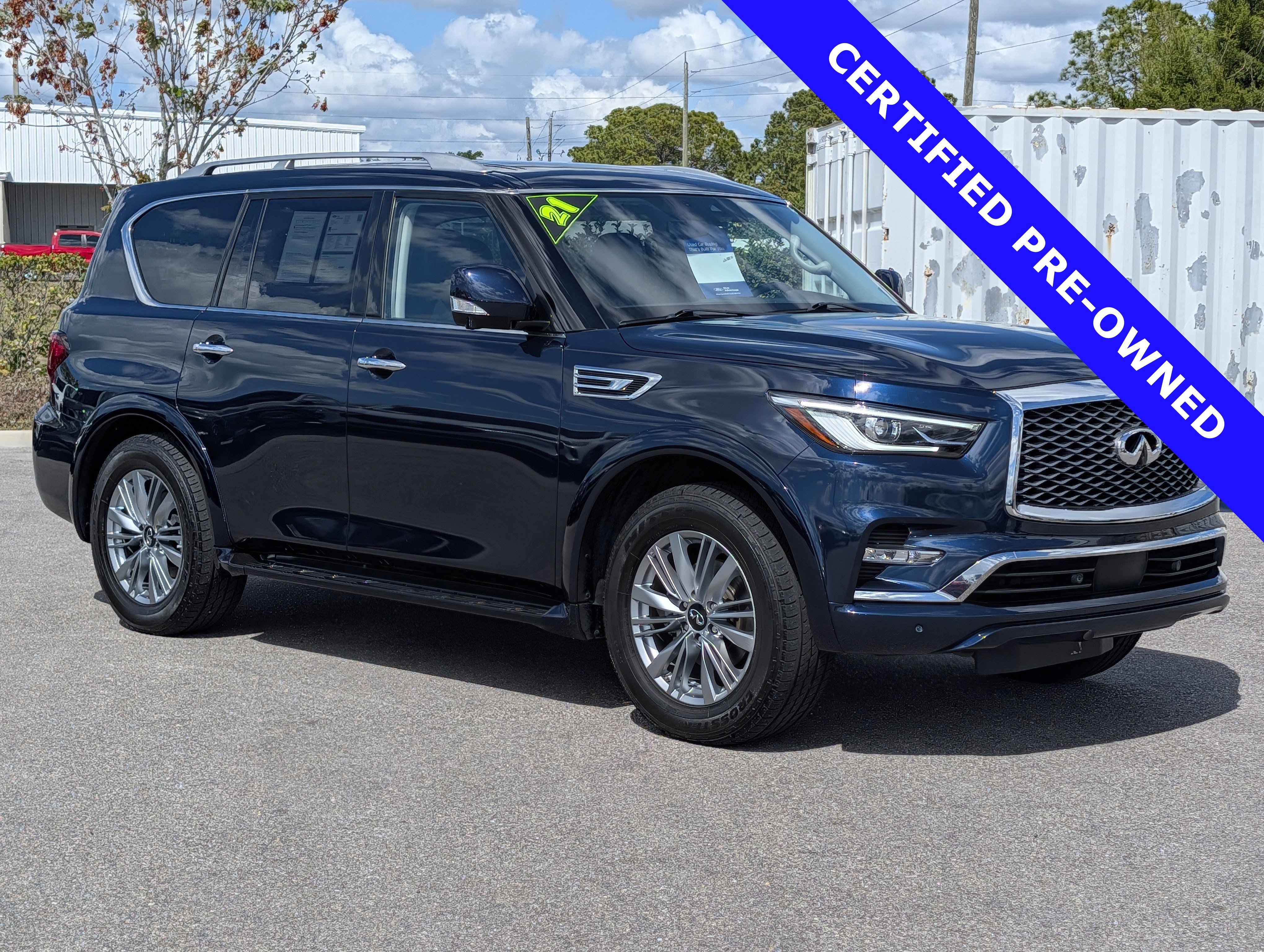 Used 2021 INFINITI QX80 Luxe image 8