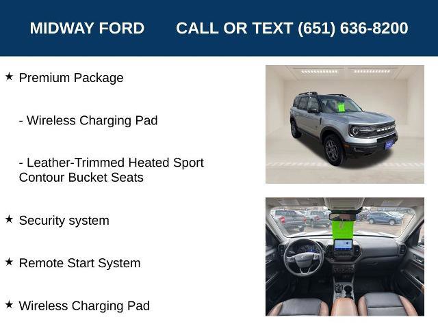 Certified 2023 Ford Bronco Sport Badlands w/ Premium Package AWD/4WD image 19