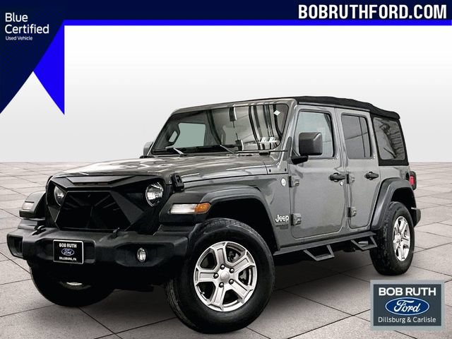 Used 2019 Jeep Wrangler Unlimited Sport S AWD/4WD video 1