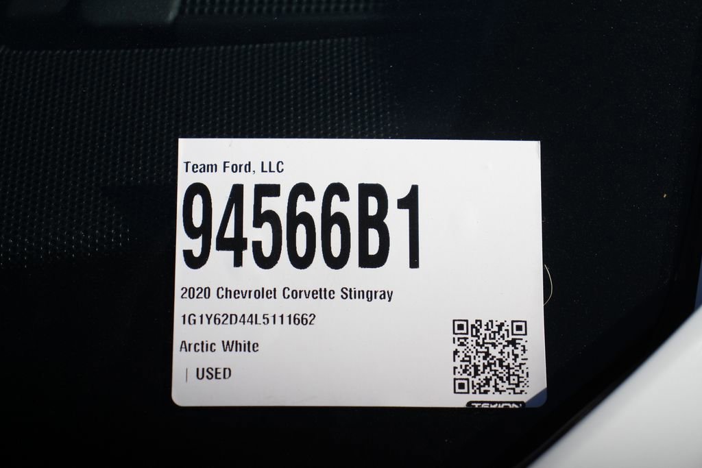 Used 2020 Chevrolet Corvette Stingray Coupe w/ 1LT image 25