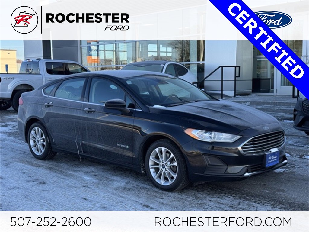 Certified 2019 Ford Fusion SE