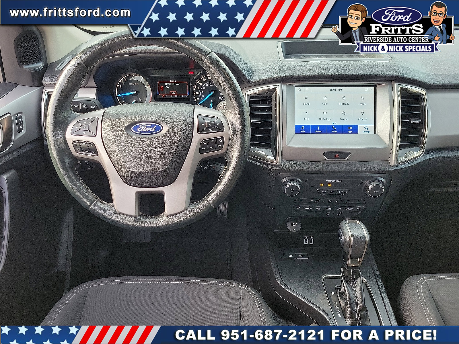 Certified 2023 Ford Ranger XLT w/ Equipment Group 301A Mid RWD image 5