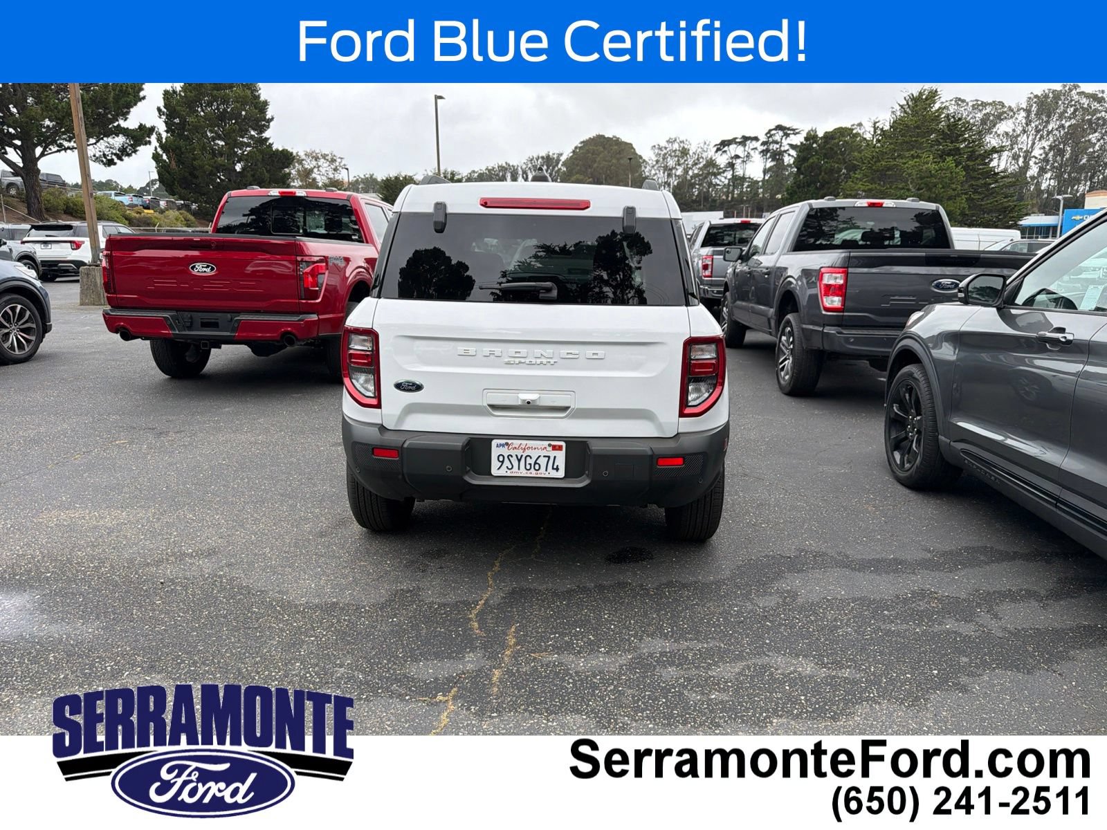 Certified 2025 Ford Bronco Sport Big Bend w/ Convenience Package AWD/4WD image 6