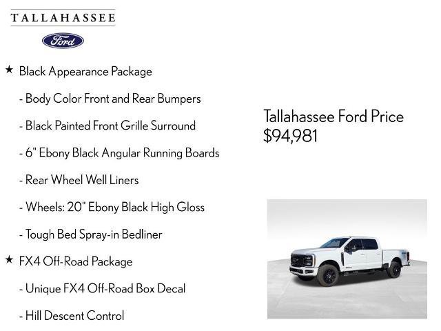 Certified 2026 Ford F250 Lariat w/ Black Appearance Package image 14