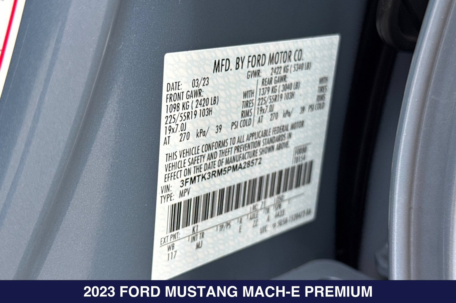 Certified 2023 Ford Mustang Mach-E Premium RWD image 32