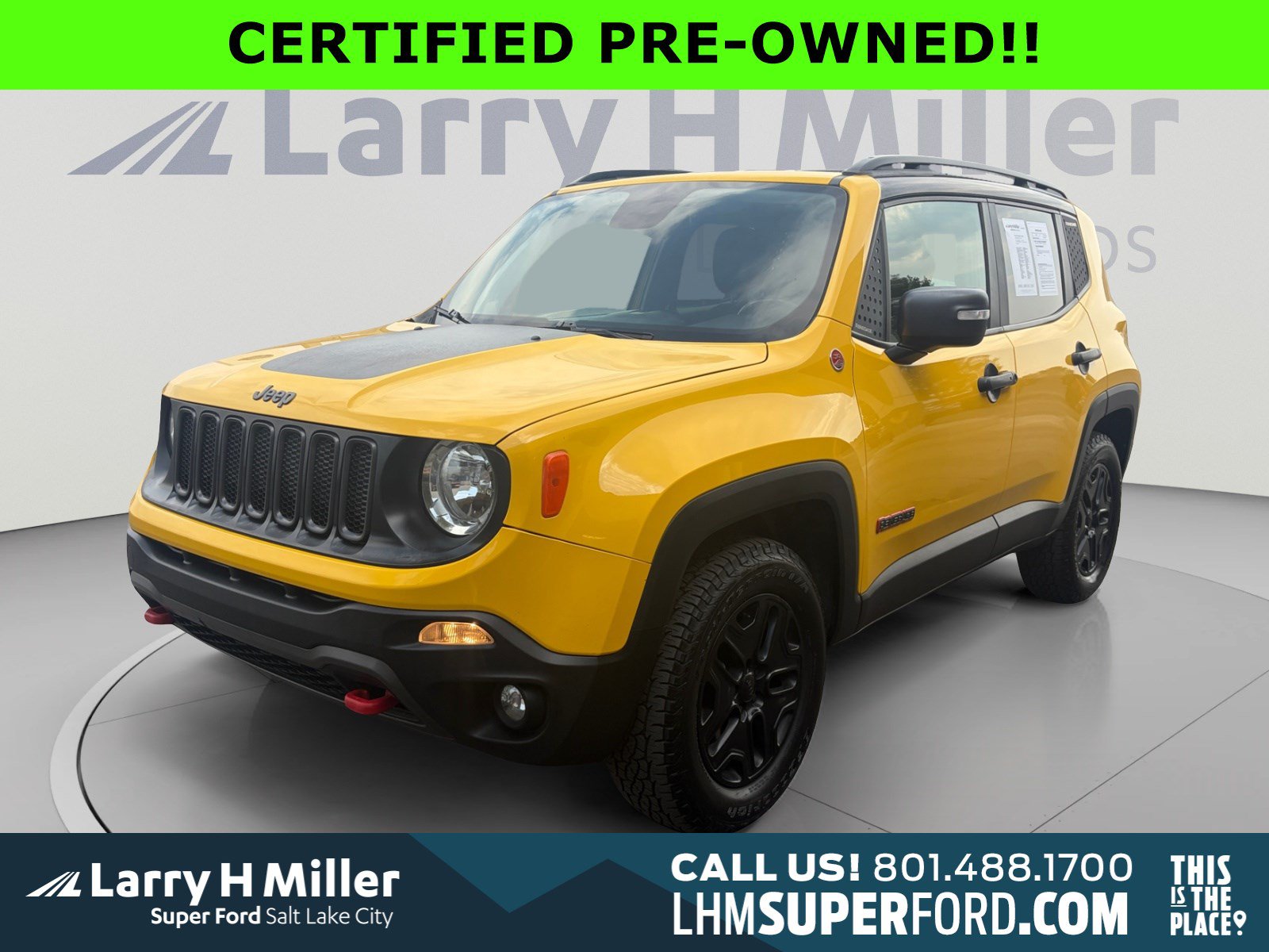Used 2018 Jeep Renegade Trailhawk w/ Cold Weather Group II