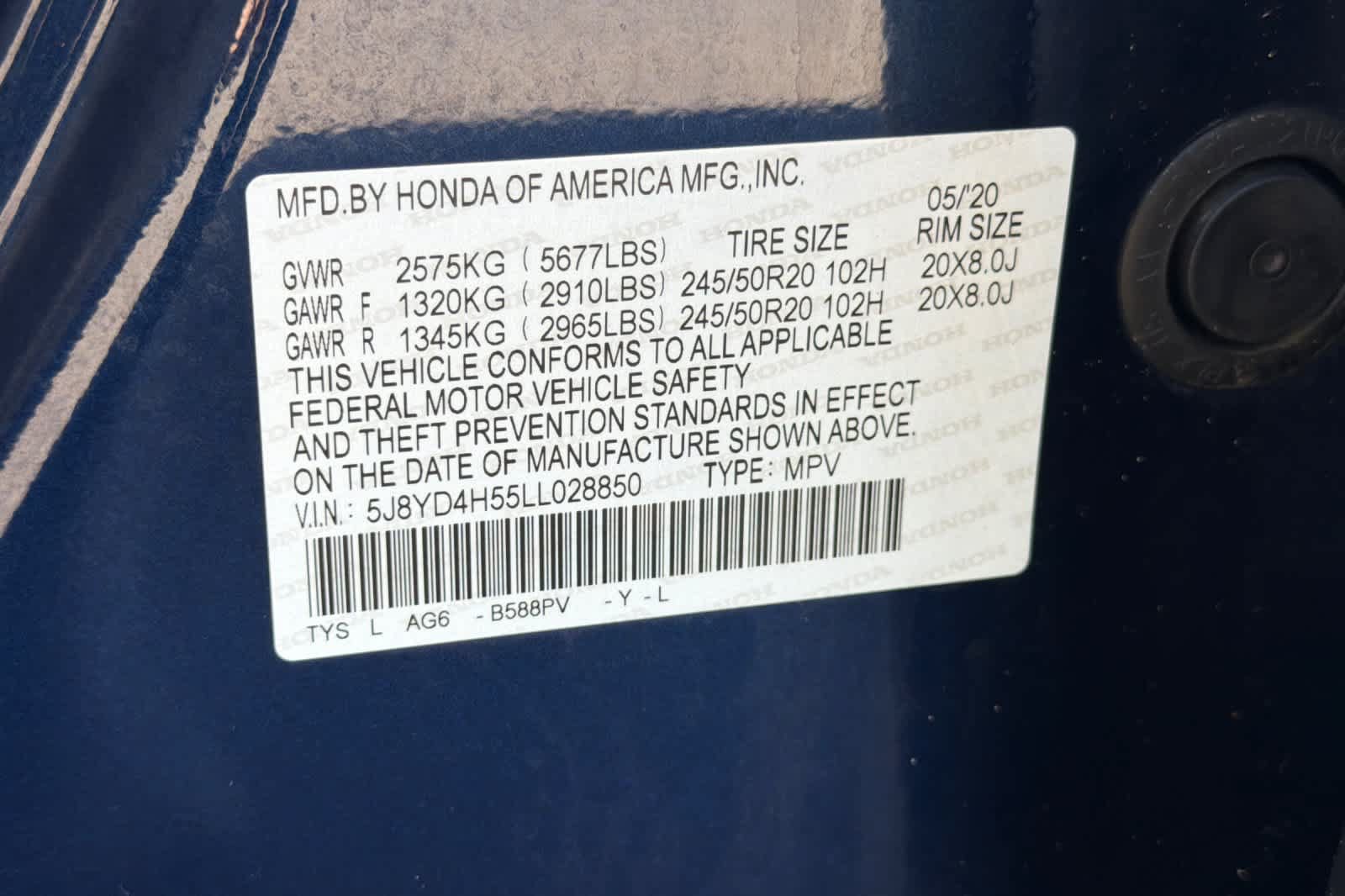 Used 2020 Acura MDX SH-AWD w/ Technology Package image 31