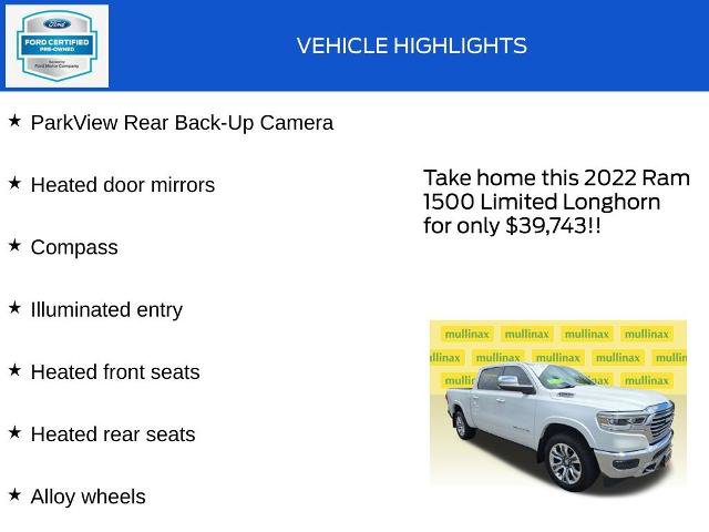 Used 2022 RAM 1500 Limited AWD/4WD image 19