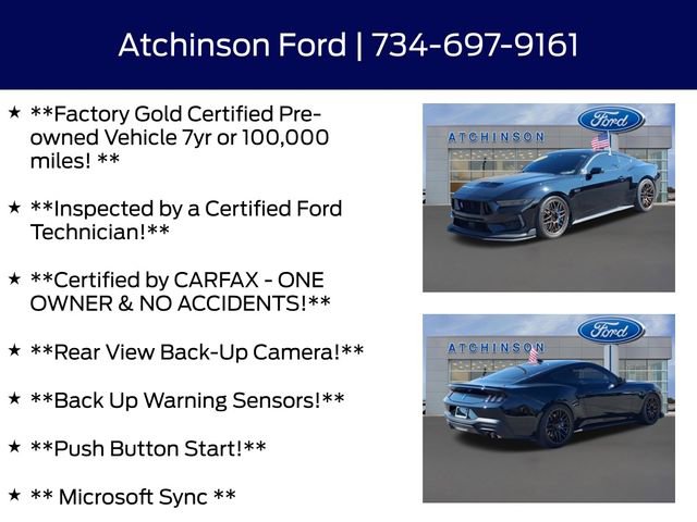 Certified 2024 Ford Mustang GT RWD image 5