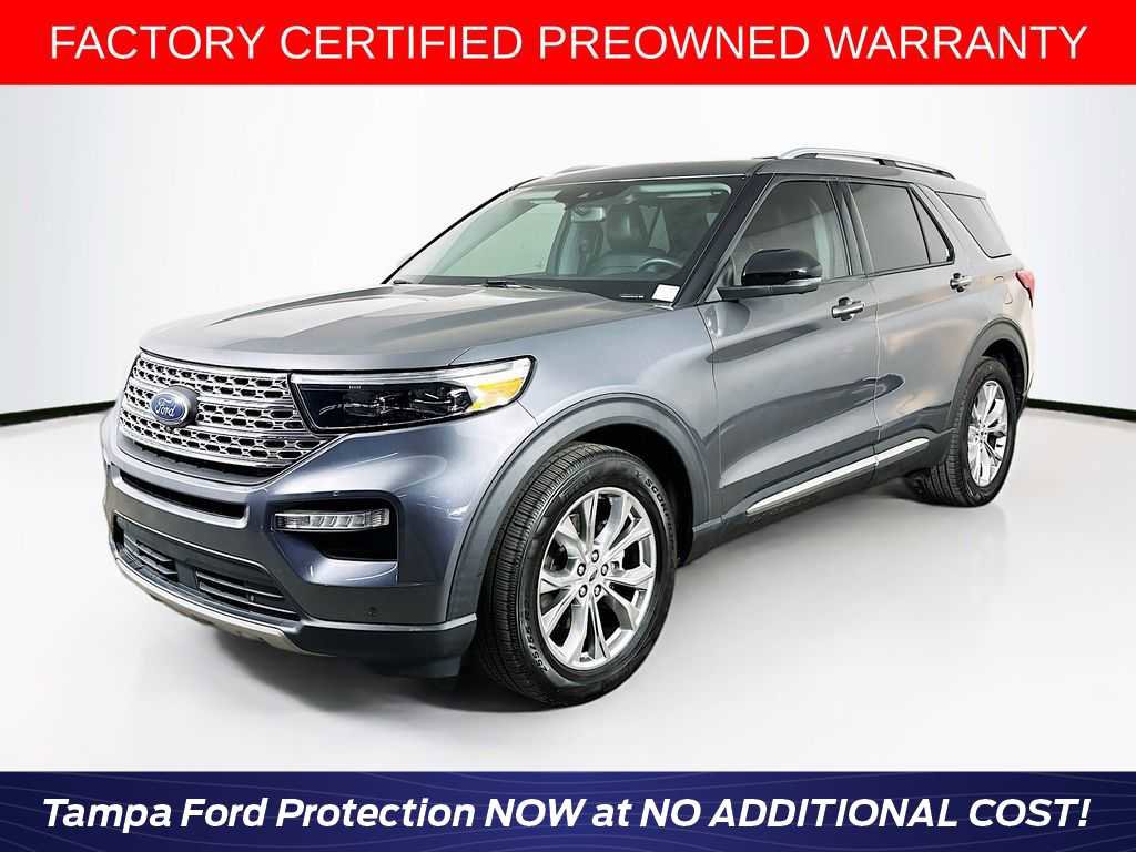 Certified 2021 Ford Explorer Limited w/ Equipment Group 301A
