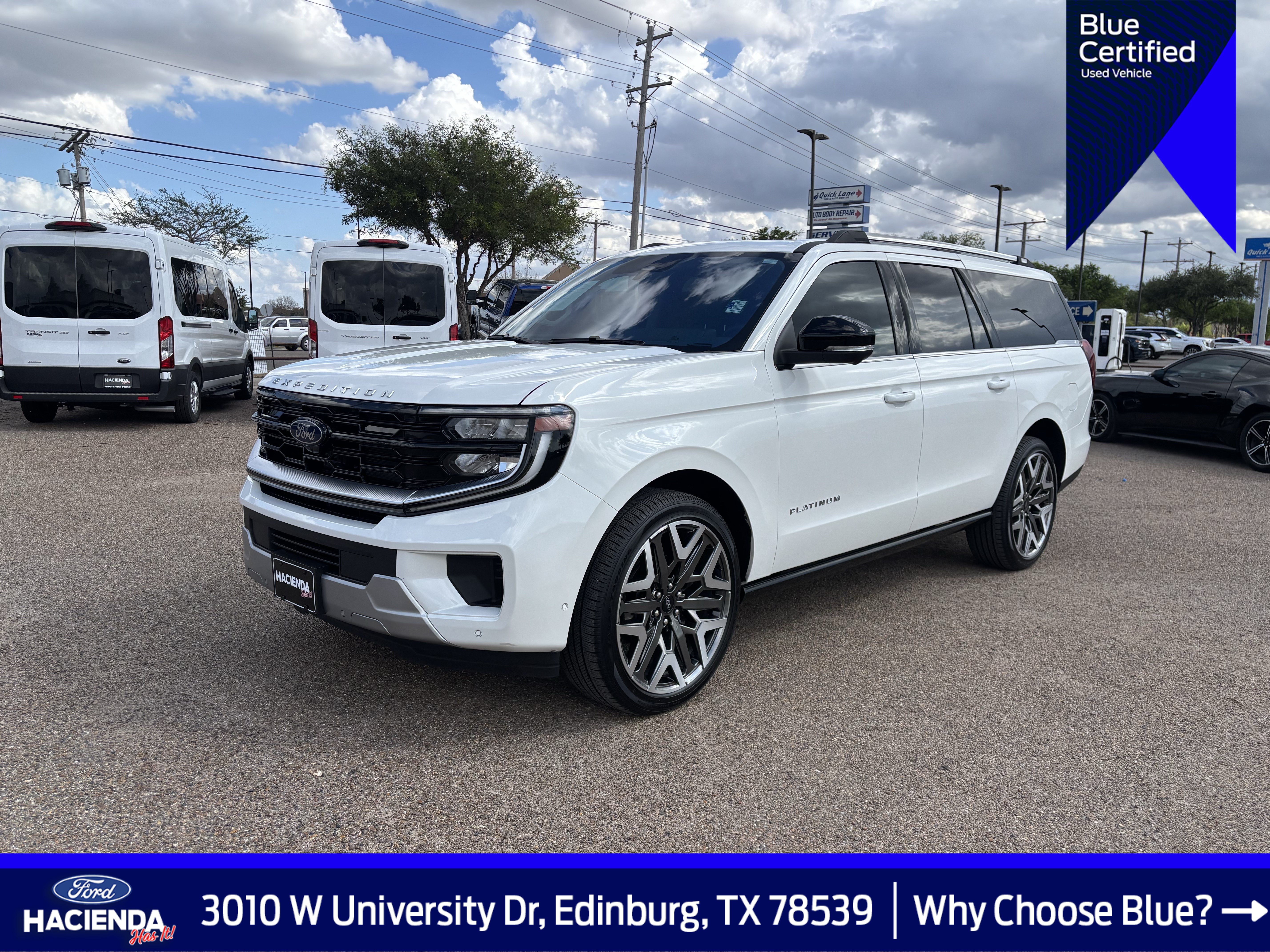 Certified 2025 Ford Expedition Max Platinum w/ Platinum Ultimate Package